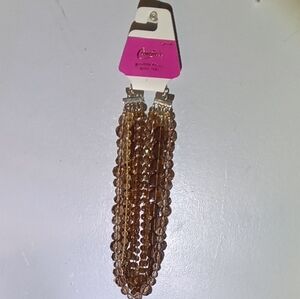 Kohl's Chic Brown Beaded Necklace
